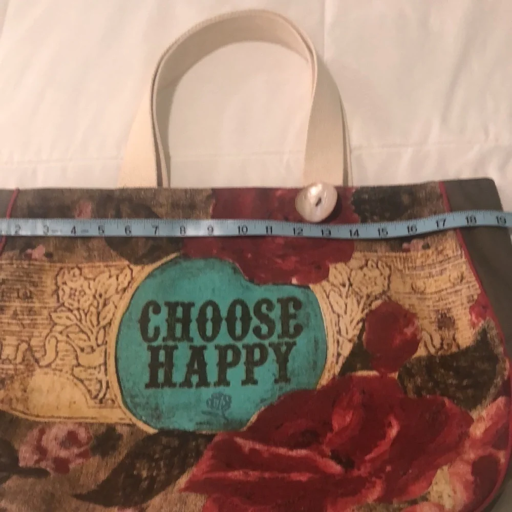 Melody Ross Brave girl canvas bag with saying